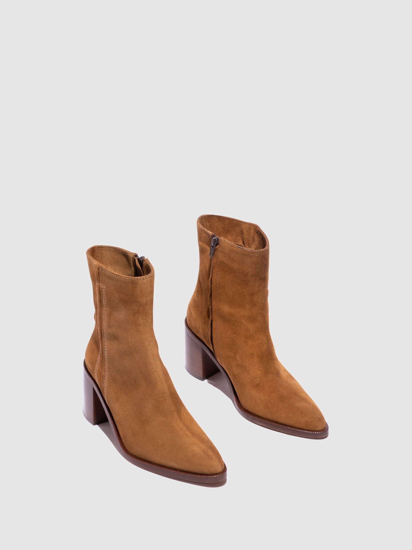Foreva Botins com Fecho em Camel